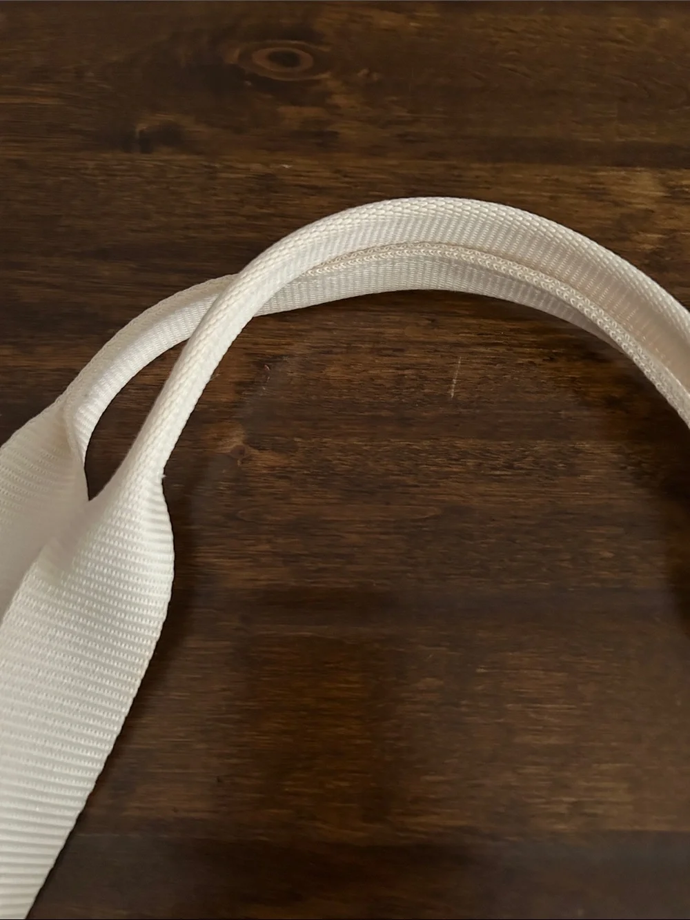 lululemon athletica Cream Canvas Tote